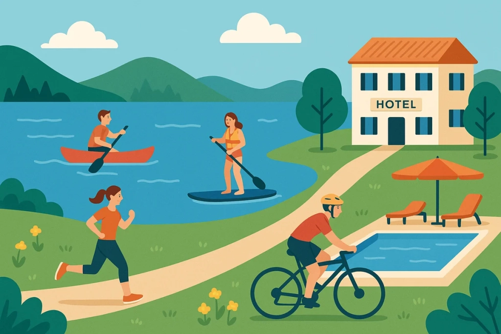 Séjour à Saint-Ferréol : un hôtel avec vue sur le lac et des activités pour tous